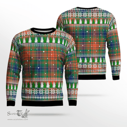 Scottish Wilson Ancient Clan Tartan Christmas Ugly Sweater - Plaid Family Ugly Sweater Scottish Plaid Tartan Plaid - ScotsTee - scotstee.com