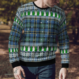 Scottish Weir Ancient Clan Tartan Christmas Ugly Sweater - Plaid Family Ugly Sweater Scottish Plaid Tartan Plaid - ScotsTee - scotstee.com