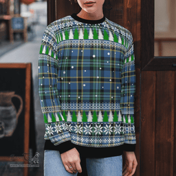 Scottish Weir Ancient Clan Tartan Christmas Ugly Sweater - Plaid Family Ugly Sweater Scottish Plaid Tartan Plaid - ScotsTee - scotstee.com