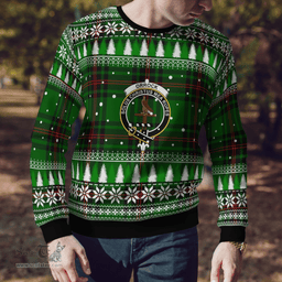 Scottish Orrock (Fife) Clan Crest Tartan Christmas Ugly Sweater - Plaid Family Ugly Sweater Scottish Plaid Tartan Plaid - ScotsTee - scotstee.com