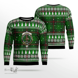 Scottish Orrock (Fife) Clan Crest Tartan Christmas Ugly Sweater - Plaid Family Ugly Sweater Scottish Plaid Tartan Plaid - ScotsTee - scotstee.com