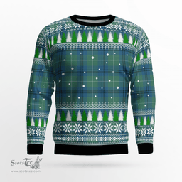 Scottish Oliphant Ancient Clan Tartan Christmas Ugly Sweater - Plaid Family Ugly Sweater Scottish Plaid Tartan Plaid - ScotsTee - scotstee.com