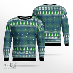 Scottish Oliphant Ancient Clan Tartan Christmas Ugly Sweater - Plaid Family Ugly Sweater Scottish Plaid Tartan Plaid - ScotsTee - scotstee.com