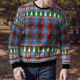 Scottish Trotter Clan Tartan Christmas Ugly Sweater - Plaid Family Ugly Sweater Scottish Plaid Tartan Plaid - ScotsTee - scotstee.com