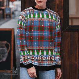 Scottish Trotter Clan Tartan Christmas Ugly Sweater - Plaid Family Ugly Sweater Scottish Plaid Tartan Plaid - ScotsTee - scotstee.com