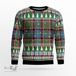 Scottish Stirling (of Keir) Clan Tartan Christmas Ugly Sweater - Plaid Family Ugly Sweater Scottish Plaid Tartan Plaid - ScotsTee - scotstee.com