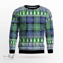 Scottish Sutherland Old Ancient Clan Tartan Christmas Ugly Sweater - Plaid Family Ugly Sweater Scottish Plaid Tartan Plaid - ScotsTee - scotstee.com
