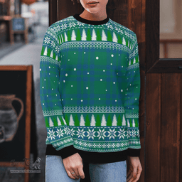 Scottish Montgomery Ancient Clan Tartan Christmas Ugly Sweater - Plaid Family Ugly Sweater Scottish Plaid Tartan Plaid - ScotsTee - scotstee.com