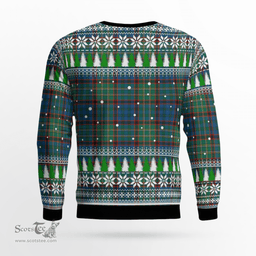 Scottish Nicolson Hunting Ancient Clan Tartan Christmas Ugly Sweater - Plaid Family Ugly Sweater Scottish Plaid Tartan Plaid - ScotsTee - scotstee.com