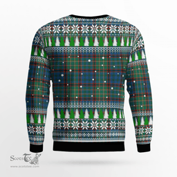 Scottish Nicolson Hunting Ancient Clan Tartan Christmas Ugly Sweater - Plaid Family Ugly Sweater Scottish Plaid Tartan Plaid - ScotsTee - scotstee.com