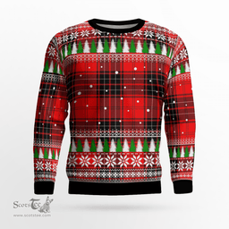Scottish Wemyss Modern Clan Tartan Christmas Ugly Sweater - Plaid Family Ugly Sweater Scottish Plaid Tartan Plaid - ScotsTee - scotstee.com