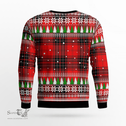 Scottish Wemyss Modern Clan Tartan Christmas Ugly Sweater - Plaid Family Ugly Sweater Scottish Plaid Tartan Plaid - ScotsTee - scotstee.com