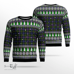 Scottish Spalding Murray of Atholl Modern Clan Tartan Christmas Ugly Sweater - Plaid Family Ugly Sweater Scottish Plaid Tartan Plaid - ScotsTee - scotstee.com