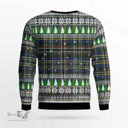 Scottish Scott Green Modern Clan Crest Tartan Christmas Ugly Sweater - Plaid Family Ugly Sweater Scottish Plaid Tartan Plaid - ScotsTee - scotstee.com