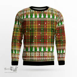 Scottish Strathearn Modern Clan Tartan Christmas Ugly Sweater - Plaid Family Ugly Sweater Scottish Plaid Tartan Plaid - ScotsTee - scotstee.com