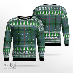 Scottish Walker Hunting Ancient Clan Tartan Christmas Ugly Sweater - Plaid Family Ugly Sweater Scottish Plaid Tartan Plaid - ScotsTee - scotstee.com