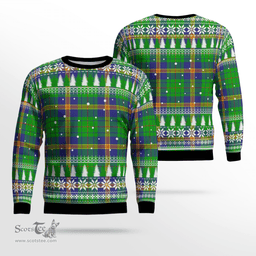 Scottish New Mexico Clan Tartan Christmas Ugly Sweater - Plaid Family Ugly Sweater Scottish Plaid Tartan Plaid - ScotsTee - scotstee.com