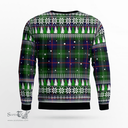 Scottish Sutherland Modern Clan Tartan Christmas Ugly Sweater - Plaid Family Ugly Sweater Scottish Plaid Tartan Plaid - ScotsTee - scotstee.com