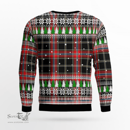 Scottish Norwegian Night Clan Tartan Christmas Ugly Sweater - Plaid Family Ugly Sweater Scottish Plaid Tartan Plaid - ScotsTee - scotstee.com
