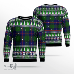 Scottish Shaw Modern Clan Tartan Christmas Ugly Sweater - Plaid Family Ugly Sweater Scottish Plaid Tartan Plaid - ScotsTee - scotstee.com