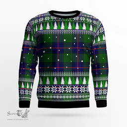 Scottish Shaw Modern Clan Tartan Christmas Ugly Sweater - Plaid Family Ugly Sweater Scottish Plaid Tartan Plaid - ScotsTee - scotstee.com