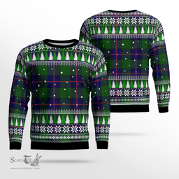 Scottish Shaw Modern Clan Tartan Christmas Ugly Sweater - Plaid Family Ugly Sweater Scottish Plaid Tartan Plaid - ScotsTee - scotstee.com