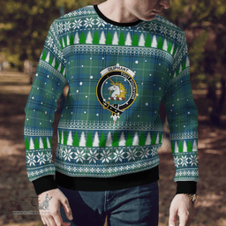 Scottish Oliphant Ancient Clan Crest Tartan Christmas Ugly Sweater - Plaid Family Ugly Sweater Scottish Plaid Tartan Plaid - ScotsTee - scotstee.com
