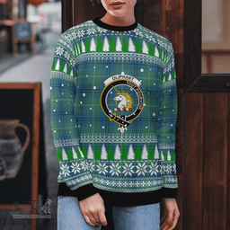 Scottish Oliphant Ancient Clan Crest Tartan Christmas Ugly Sweater - Plaid Family Ugly Sweater Scottish Plaid Tartan Plaid - ScotsTee - scotstee.com