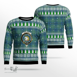 Scottish Oliphant Ancient Clan Crest Tartan Christmas Ugly Sweater - Plaid Family Ugly Sweater Scottish Plaid Tartan Plaid - ScotsTee - scotstee.com