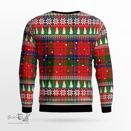 Scottish Nicolson Modern Clan Tartan Christmas Ugly Sweater - Plaid Family Ugly Sweater Scottish Plaid Tartan Plaid - ScotsTee - scotstee.com
