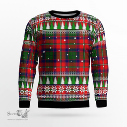 Scottish Wauchope Clan Tartan Christmas Ugly Sweater - Plaid Family Ugly Sweater Scottish Plaid Tartan Plaid - ScotsTee - scotstee.com