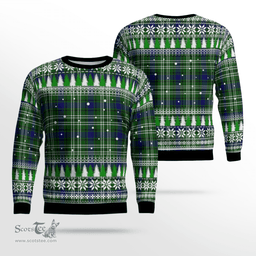 Scottish Spottiswood (Tweedside) Clan Tartan Christmas Ugly Sweater - Plaid Family Ugly Sweater Scottish Plaid Tartan Plaid - ScotsTee - scotstee.com