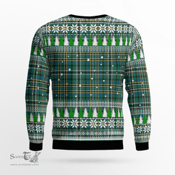 Scottish Scott Green Ancient Clan Crest Tartan Christmas Ugly Sweater - Plaid Family Ugly Sweater Scottish Plaid Tartan Plaid - ScotsTee - scotstee.com
