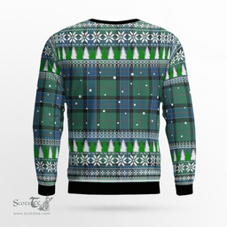 Scottish Sinclair Hunting Ancient Clan Crest Tartan Christmas Ugly Sweater - Plaid Family Ugly Sweater Scottish Plaid Tartan Plaid - ScotsTee - scotstee.com