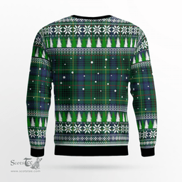 Scottish Stewart Hunting Modern Clan Tartan Christmas Ugly Sweater - Plaid Family Ugly Sweater Scottish Plaid Tartan Plaid - ScotsTee - scotstee.com