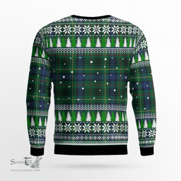 Scottish Stewart Hunting Modern Clan Tartan Christmas Ugly Sweater - Plaid Family Ugly Sweater Scottish Plaid Tartan Plaid - ScotsTee - scotstee.com