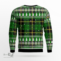 Scottish Wallace Hunting Green Clan Tartan Christmas Ugly Sweater - Plaid Family Ugly Sweater Scottish Plaid Tartan Plaid - ScotsTee - scotstee.com