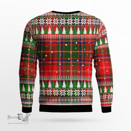 Scottish Somerville Modern Clan Tartan Christmas Ugly Sweater - Plaid Family Ugly Sweater Scottish Plaid Tartan Plaid - ScotsTee - scotstee.com