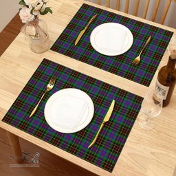 Scottish Brodie Hunting Modern Clan Tartan Placemat - Tartan Kitchen Decor Scottish Plaid Tartan Plaid - ScotsTee - scotstee.com