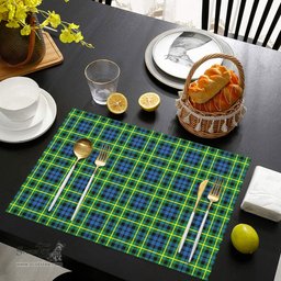 Scottish Campbell of Breadalbane Ancient Clan Tartan Placemat - Tartan Kitchen Decor Scottish Plaid Tartan Plaid - ScotsTee - scotstee.com