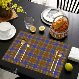 Scottish Balfour Modern Clan Tartan Placemat - Tartan Kitchen Decor Scottish Plaid Tartan Plaid - ScotsTee - scotstee.com