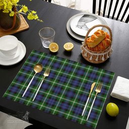 Scottish Baillie Modern Clan Tartan Placemat - Tartan Kitchen Decor Scottish Plaid Tartan Plaid - ScotsTee - scotstee.com