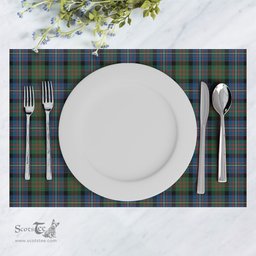 Scottish Cameron of Erracht Ancient Clan Tartan Placemat - Tartan Kitchen Decor Scottish Plaid Tartan Plaid - ScotsTee - scotstee.com