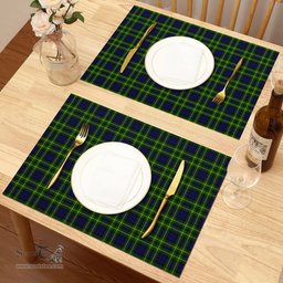 Scottish Campbell of Breadalbane Modern Clan Tartan Placemat - Tartan Kitchen Decor Scottish Plaid Tartan Plaid - ScotsTee - scotstee.com