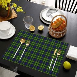 Scottish Campbell of Breadalbane Modern Clan Tartan Placemat - Tartan Kitchen Decor Scottish Plaid Tartan Plaid - ScotsTee - scotstee.com