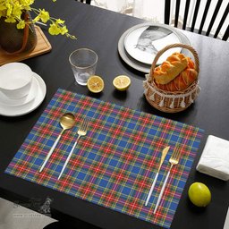Scottish Beaton Modern Clan Tartan Placemat - Tartan Kitchen Decor Scottish Plaid Tartan Plaid - ScotsTee - scotstee.com