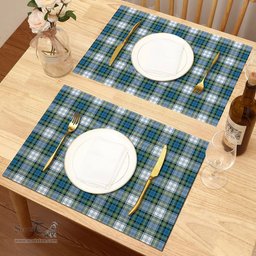 Scottish Campbell Dress Ancient Clan Tartan Placemat - Tartan Kitchen Decor Scottish Plaid Tartan Plaid - ScotsTee - scotstee.com