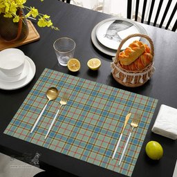 Scottish Balfour Blue Clan Tartan Placemat - Tartan Kitchen Decor Scottish Plaid Tartan Plaid - ScotsTee - scotstee.com