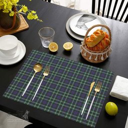 Scottish Graham of Montrose Modern Clan Tartan Placemat - Tartan Kitchen Decor Scottish Plaid Tartan Plaid - ScotsTee - scotstee.com