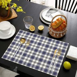 Scottish Hannay Modern Clan Tartan Placemat - Tartan Kitchen Decor Scottish Plaid Tartan Plaid - ScotsTee - scotstee.com